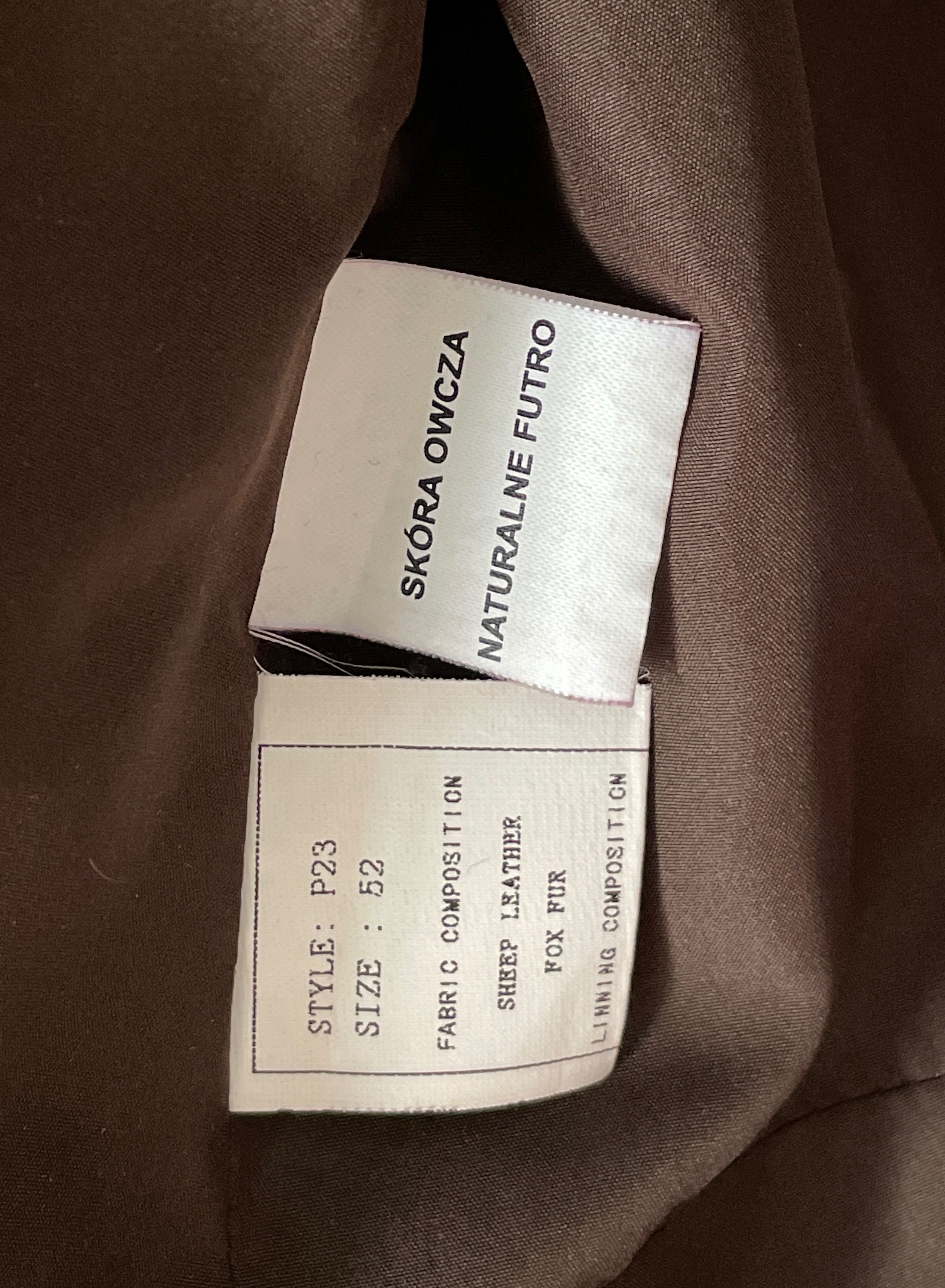 Kurtka skórzana Jedynak r. M/L