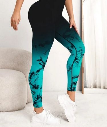 Spodnie do jogi damskie bezszwowe legginsy Push Up Fit