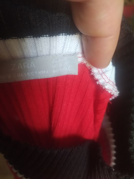 Golf półgolf elastyczny sweter 36 S Zara