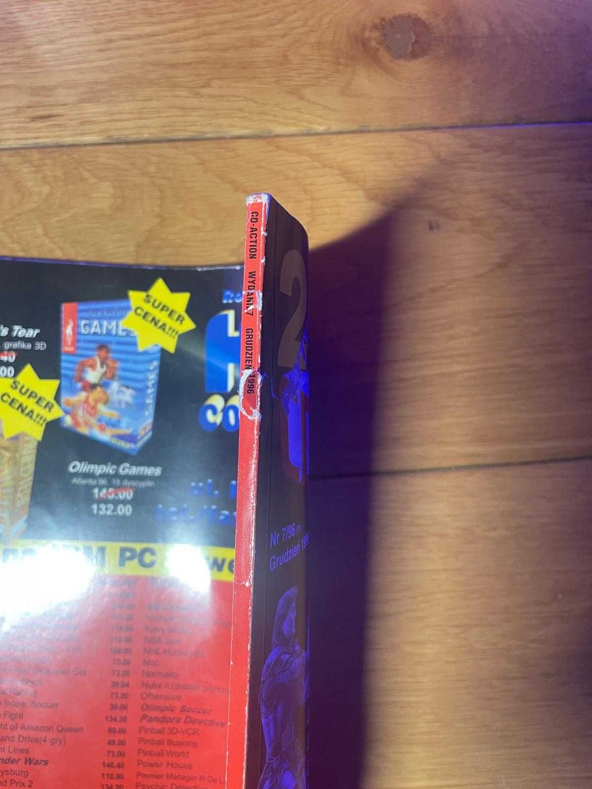 CD-Action 7/1996 nr 7 | Retro magazyn | Kolekcjonerski egzemplarz