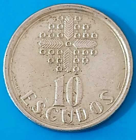 10$00 de 1987 Republica Portuguesa