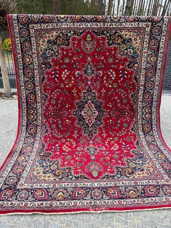 Kaszmirowy dywan perski r. tkany Iran Meshed 350x250 galeria 14 tyś