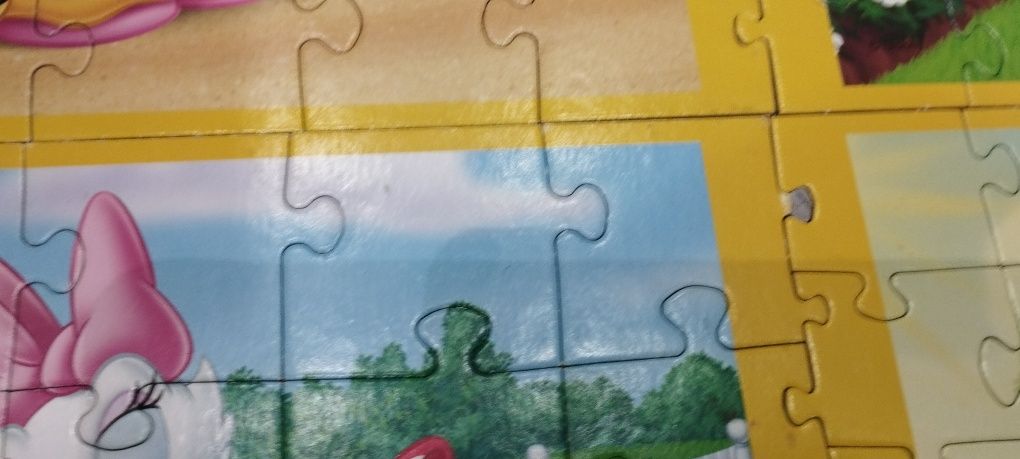 Puzzle Trefl 9w1 348 puzzle Myszka Miki kompletne w 100%, brak pudełka