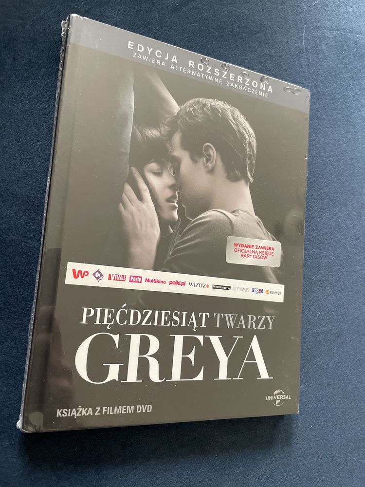 Film DVD piećdziesiat twarzy Greya Nowa w folii