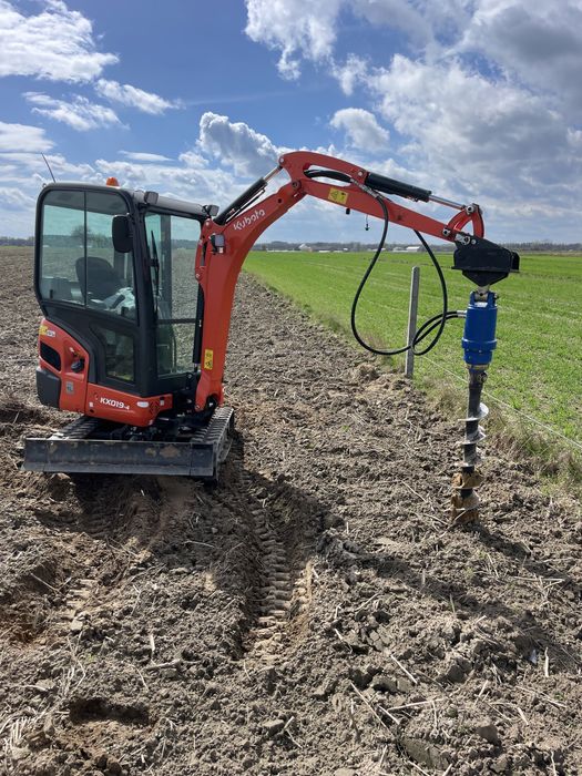 Usługi Minkoparka, Wiertnica, Młot, Niwelacja, Przeciski Kret