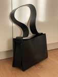 Bolsa de couro Cos, leather bag