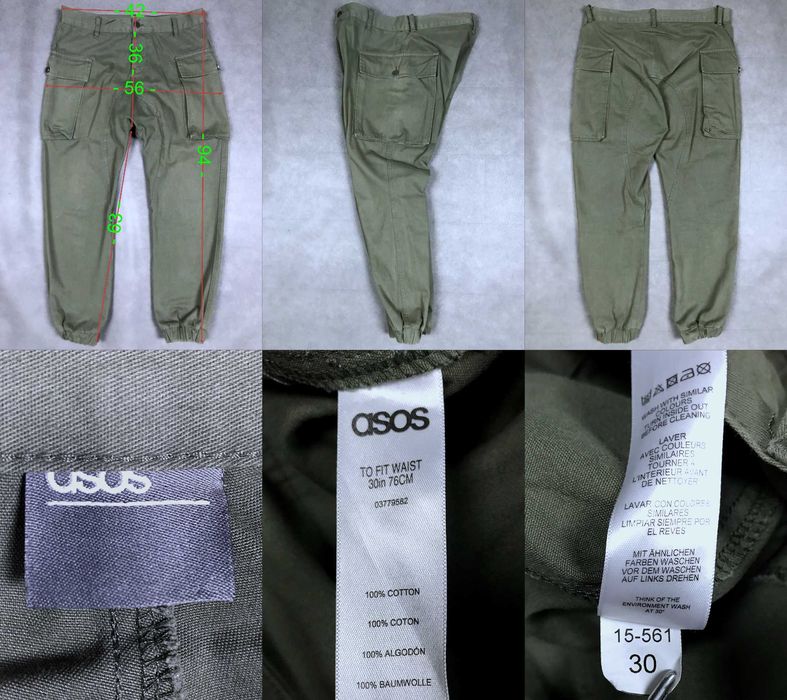 Карго Джогери Replay, Asos, Bershka, Product штани чоловічі