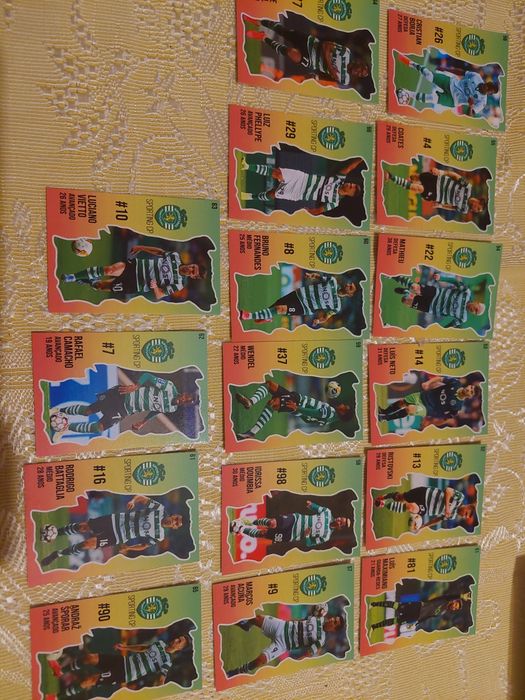 Colecção 150 cards idolos portugal