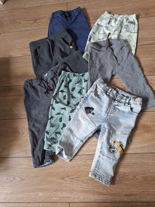 Paka ubranek dla chlopca 62-74