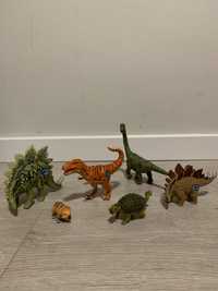 Coleção de figuras de dinossauros