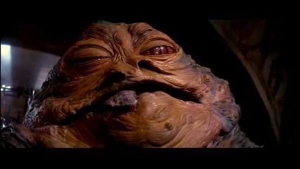 Sideshow Star Wars diorama princess Leia vs Jabba the Hutt