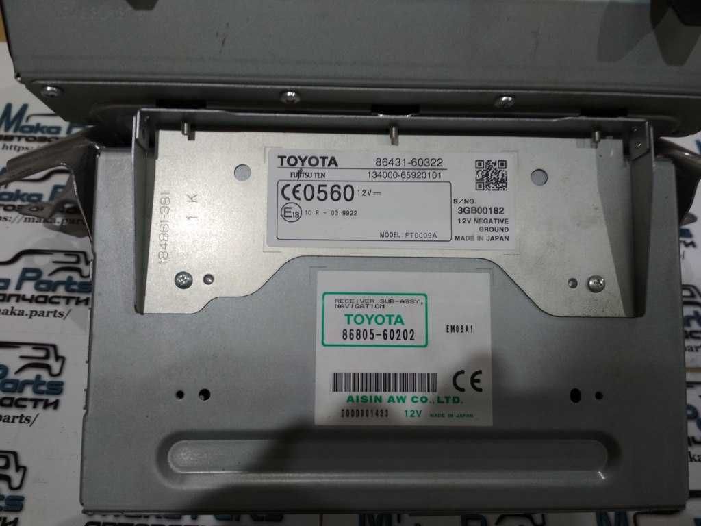 86805-60202 86431-60332 Монитор магнитола Lexus LX570