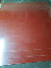 Blacha płaska arkusze 125x200 czerwona mat(wiśnia)