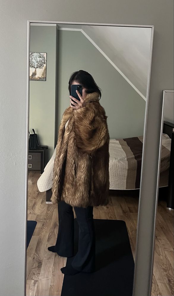 Prawdziwe futro vintage - idealny stan