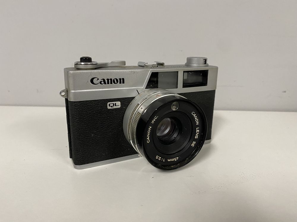 Canonet QL 25 45mm f2.5 - aparat analogowy z kolekcji, zadbany