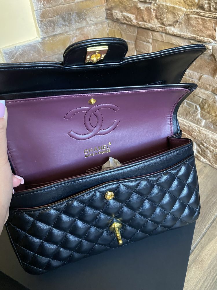 Сумка chanel шанель натуральна шкіра преміум