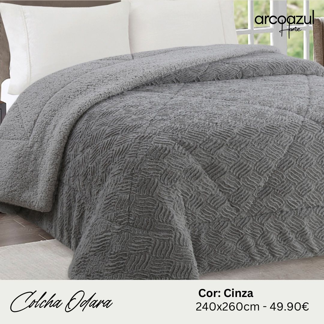 PREÇO TOP : Colchas de Inverno - 7 Modelos - 240x260cm By Arcoazul