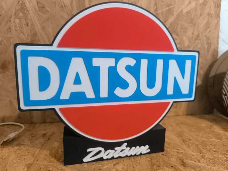 Luminária decorativa / Lightbox Datsun
