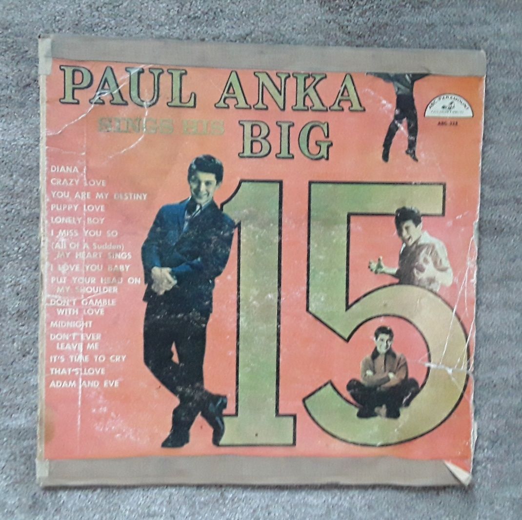 Płyta gramofonowa winylowa Paul Anka.