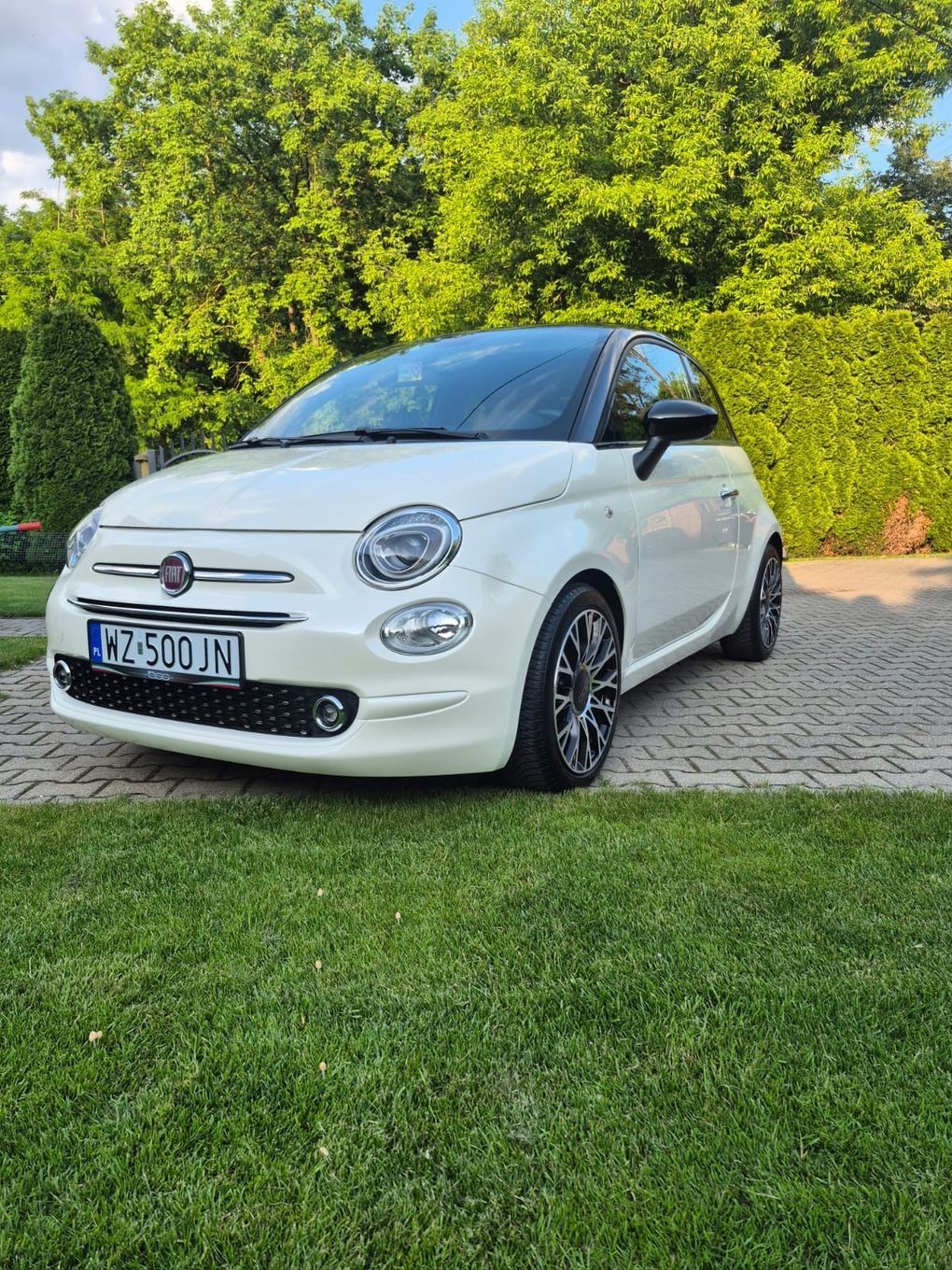 Fiat 500 Biała Perła Limitowana wersja 120TH 1.2 benzyna Okazja