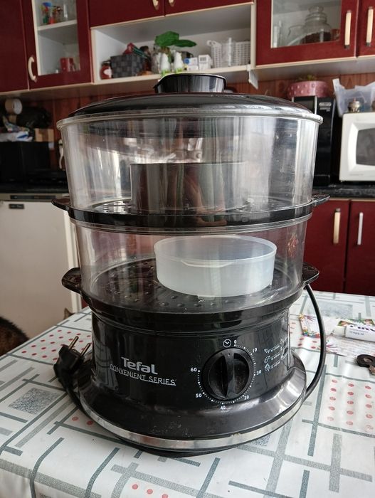 Parowar Tefal dwupiętrowy składany