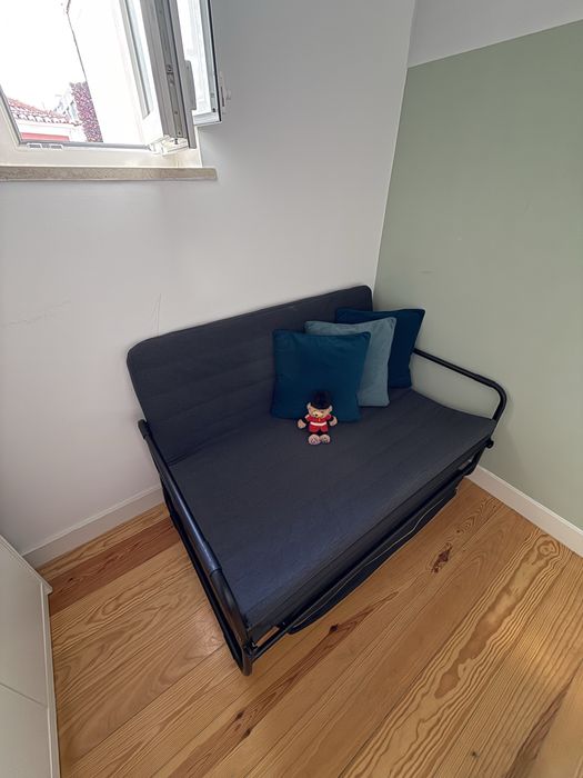 Sofá-cama IKEA HAMMARN – Como novo!