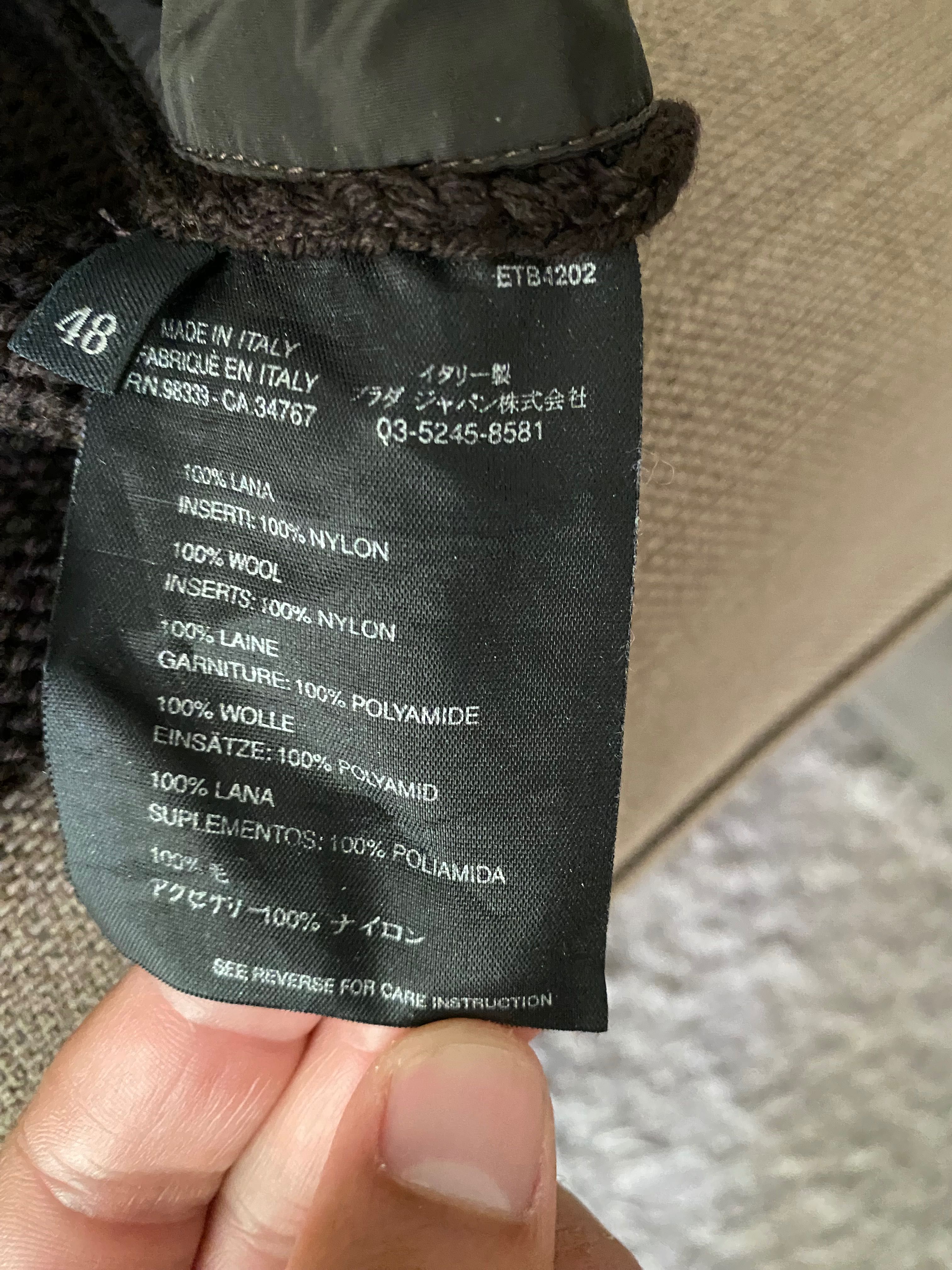Camisola Prada Cinza