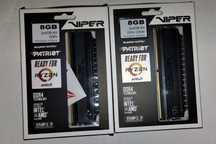 Patriot 8GB (2x4GB) 3000MHz CL16 Viper 4 Blackout