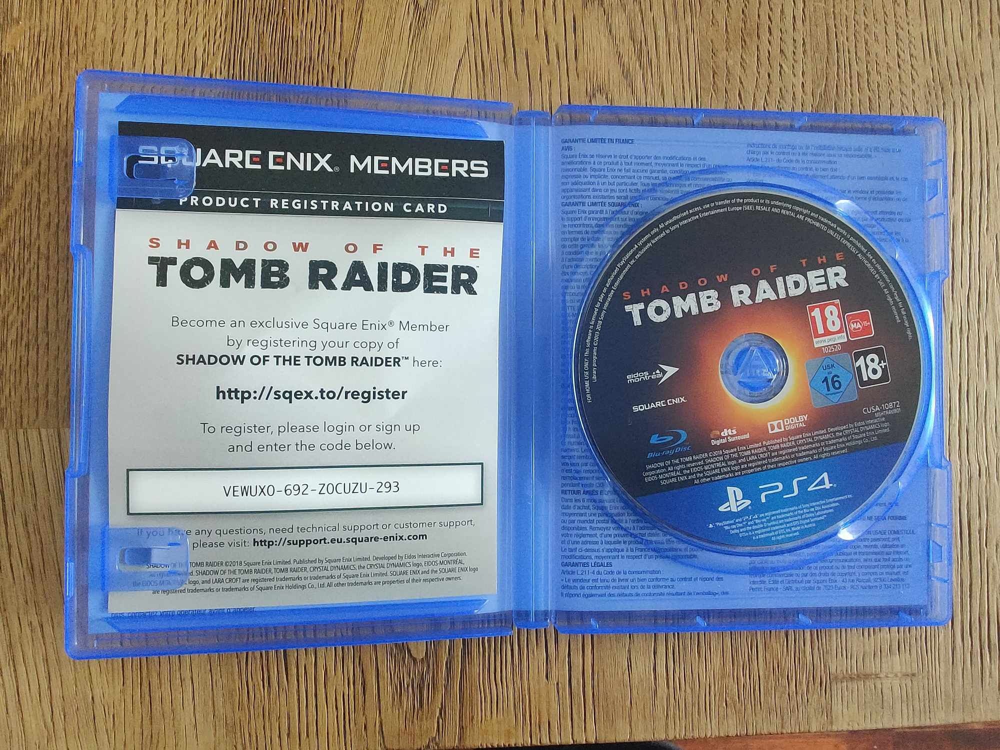 Gra Shadow of the Tomb Raider PS4