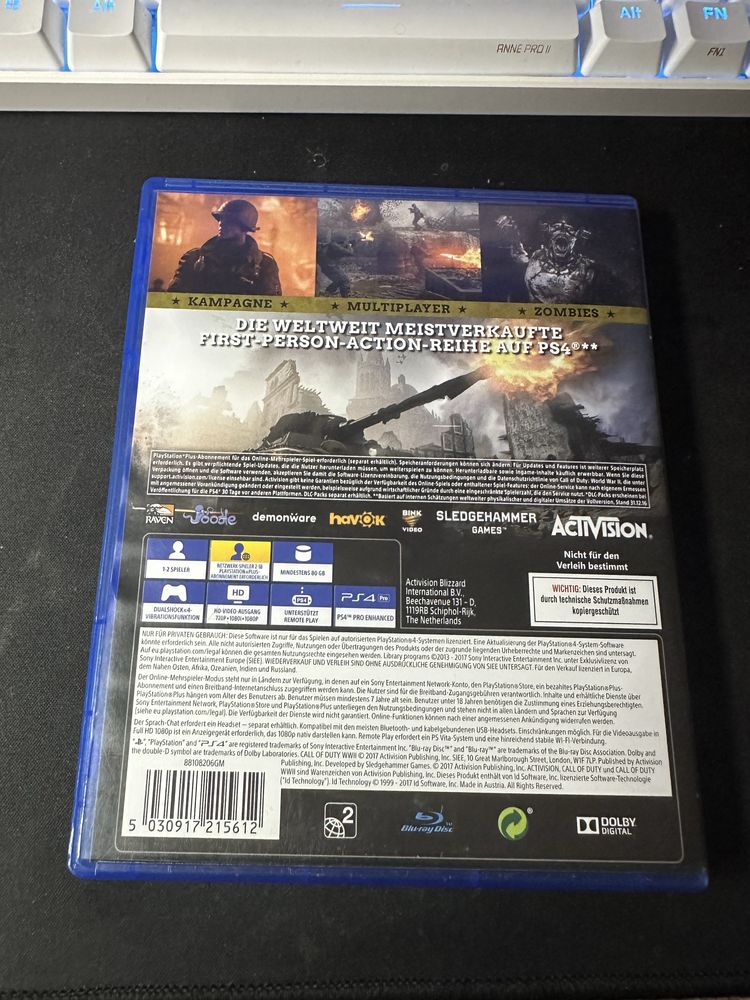 Call of Duty WW2 PS4