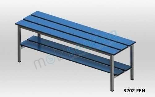 Banco Vestiário em compacto fenólico