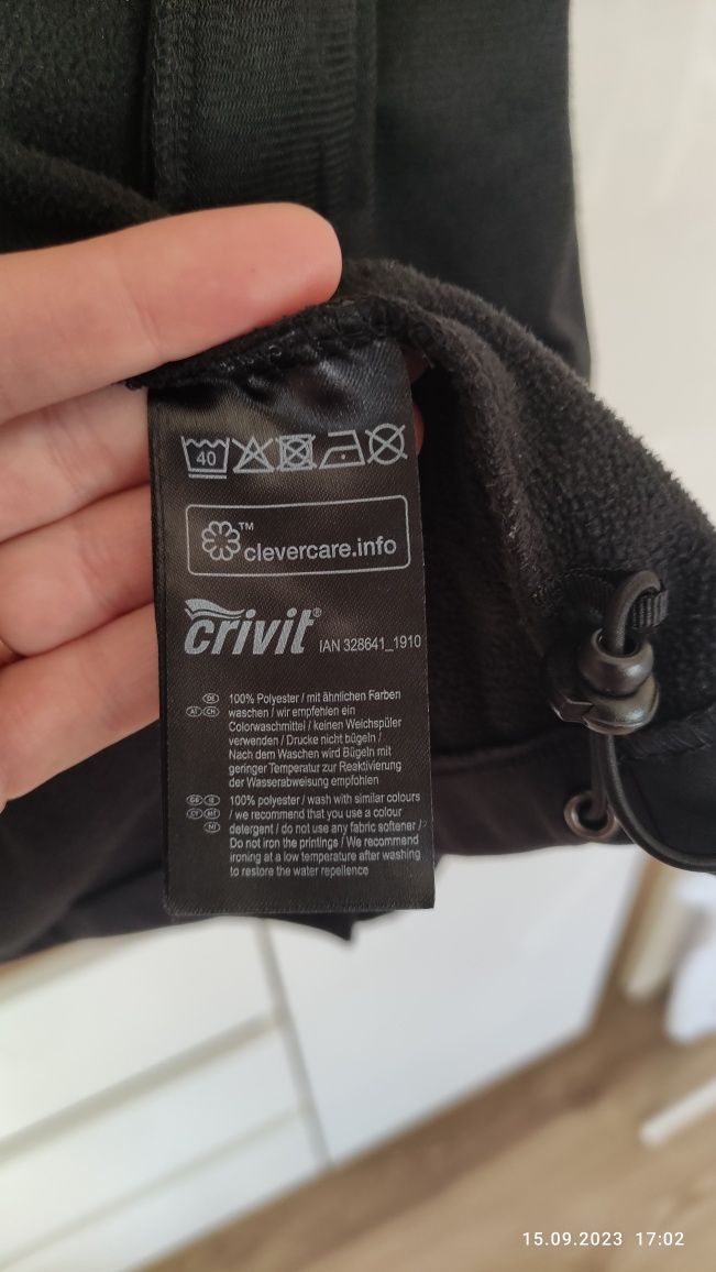 Kurtka męska typu Softshell firmy Crivit r M