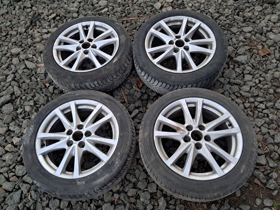 Диски колеса у зборі шини комплект Тойота Авенсіс R17 оригінал 5×114.3