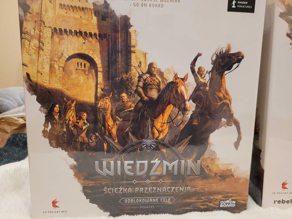 Wiedźmin Ścieżka Przeznaczenia PL SHADED,NOWE,WSZYSTKO minus Ronin.