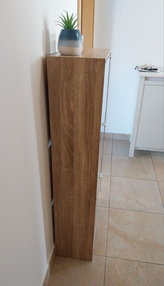 Sapateira com portas espelhadas
