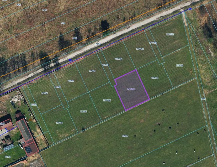 Działki budowlane 1026 mkw – Malutkie k. Radomska