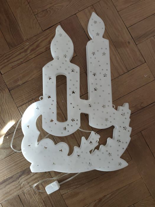 Luzes de natal/ velas natalinas