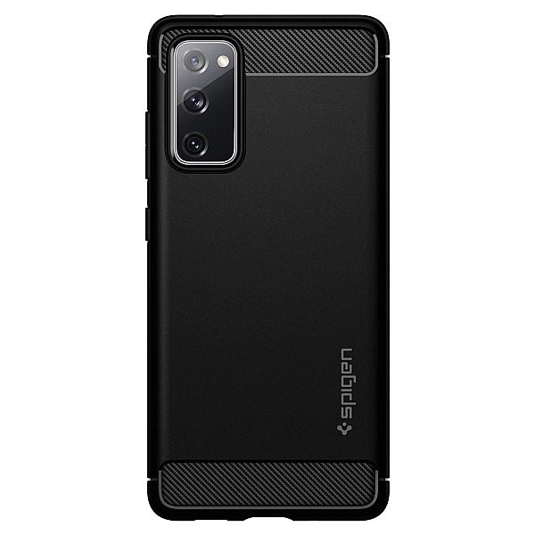 Spigen Rugged Armor Galaxy S20 Fe Matte Black