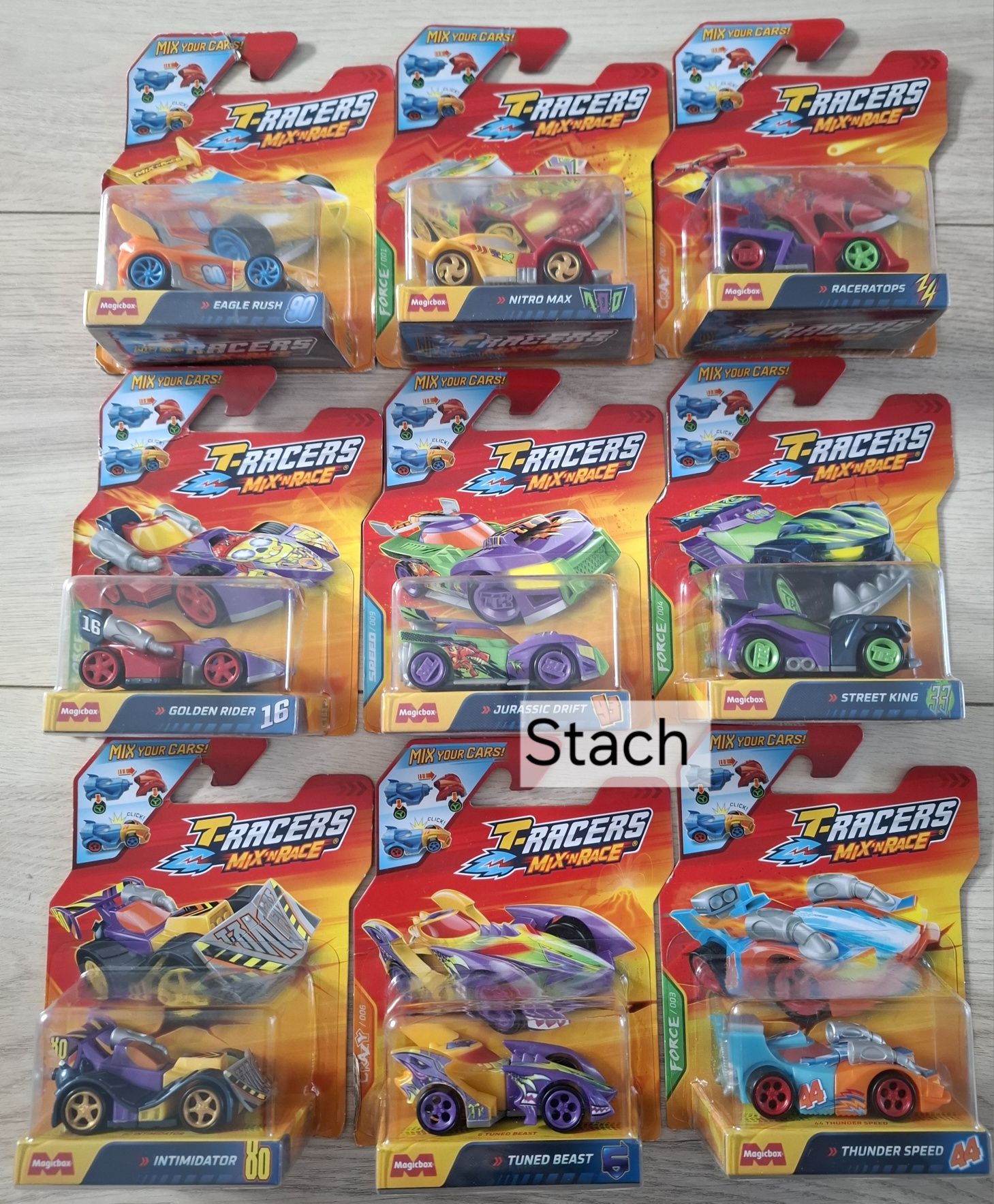 T-Racers Mix in Race Samochody Auta Magicbox