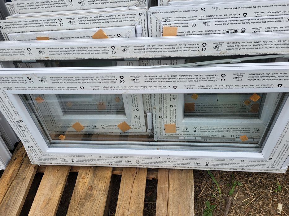 Okna PCV nowe 100 x 50 RU