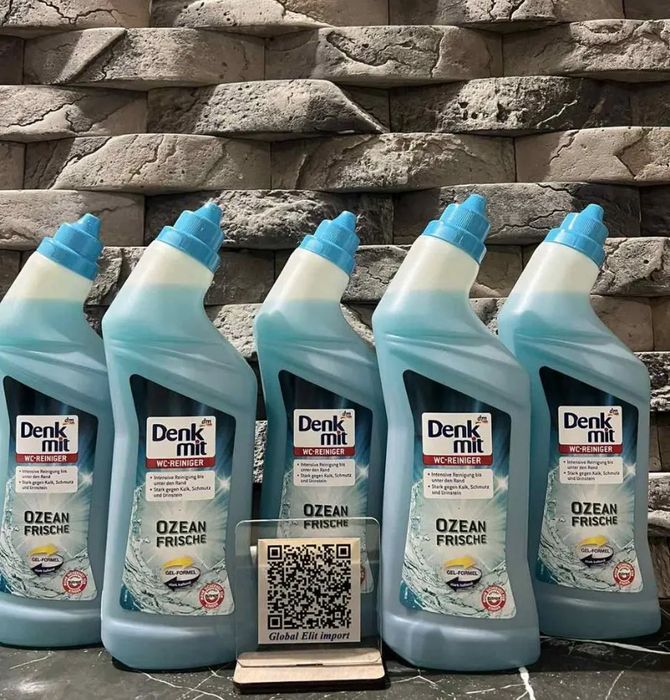 Засіб для чищення унітазу Denkmit Ocean frische 1 л / гель для унитаза