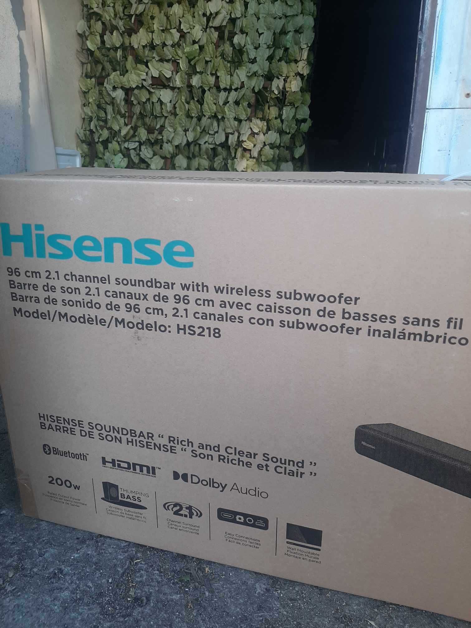 Soundbar HISENSE HS218 Czarny