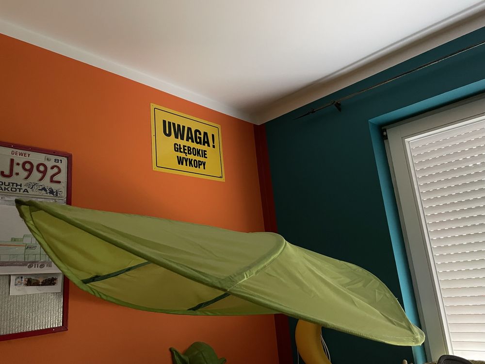 Baldachim, liść/zielony Ikea