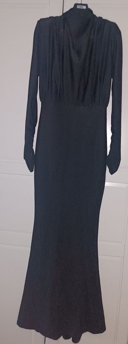 SHEIN sukienka koktajlowa na święta maxi Glamour L