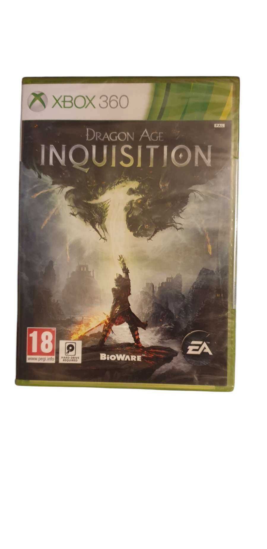 Gry xbox 360 NOWE Folia dla kolekcjonera hitman Dragon age 4  nowe gry