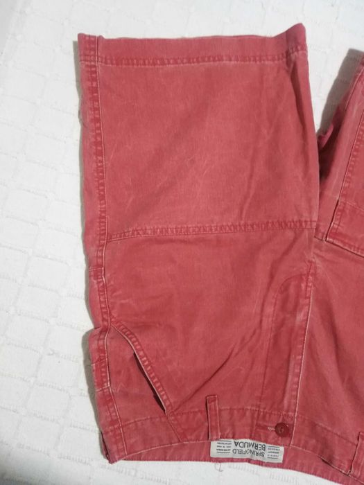 Calções Ganga Vermelhos Springfield Bermuda 38