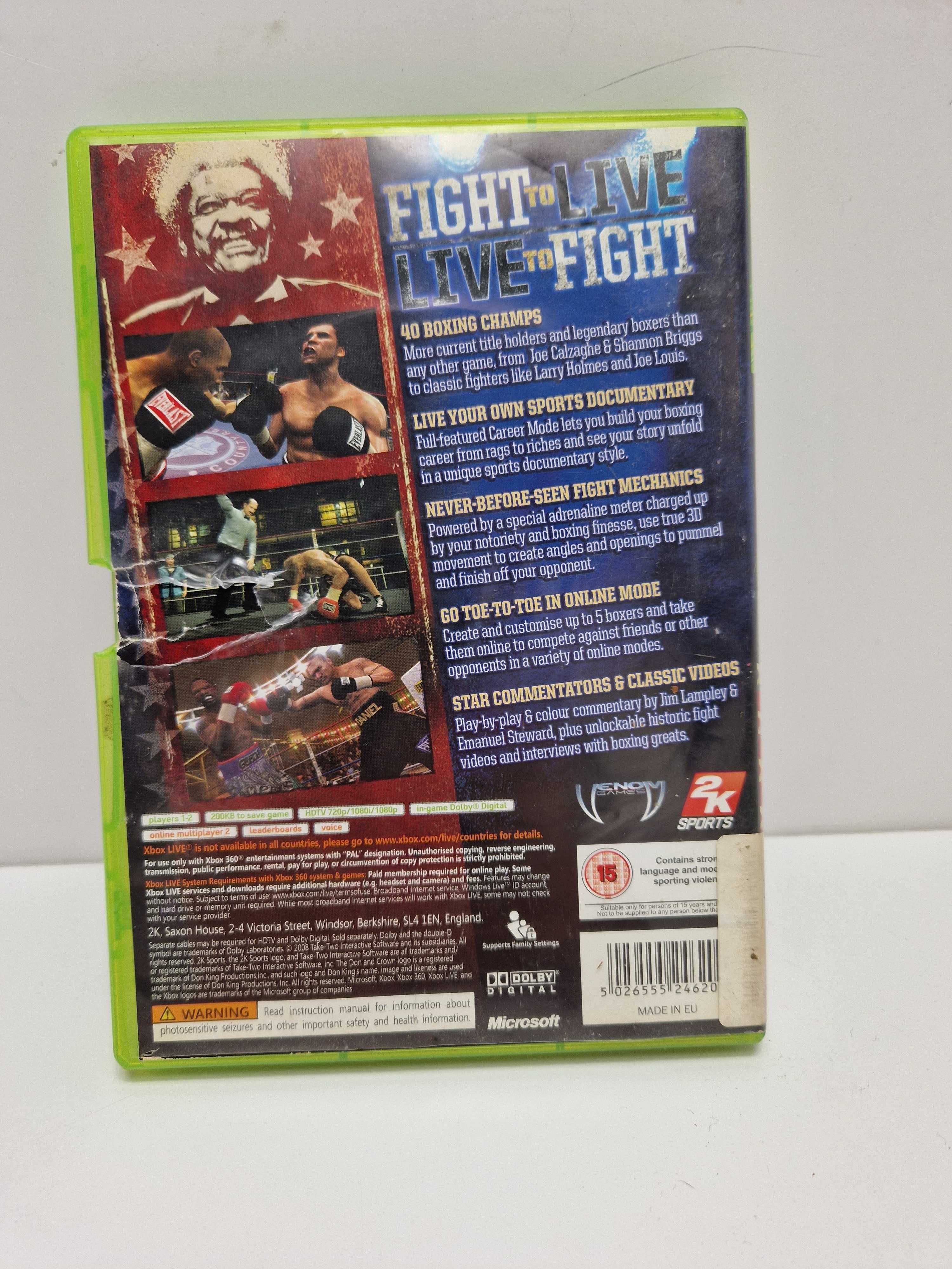 Gra Don King Presents Prizefighter Xbox 360