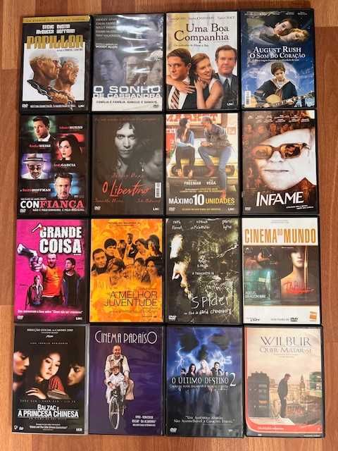 Conjunto de DVDs + Estantes