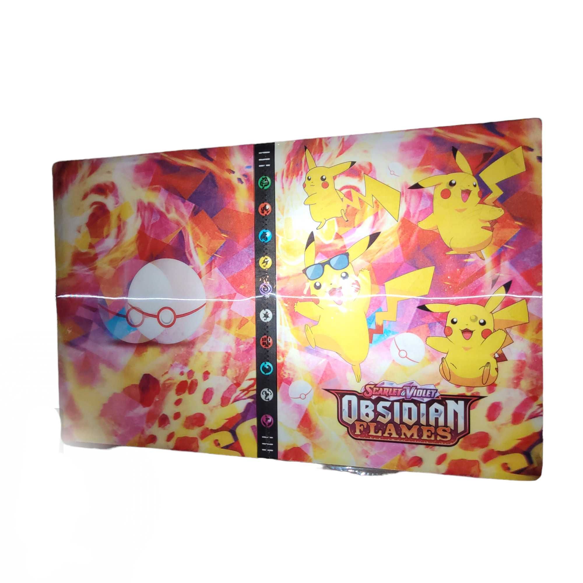 #101 Nowy duży album XXL Pokemon na 432 karty 3D