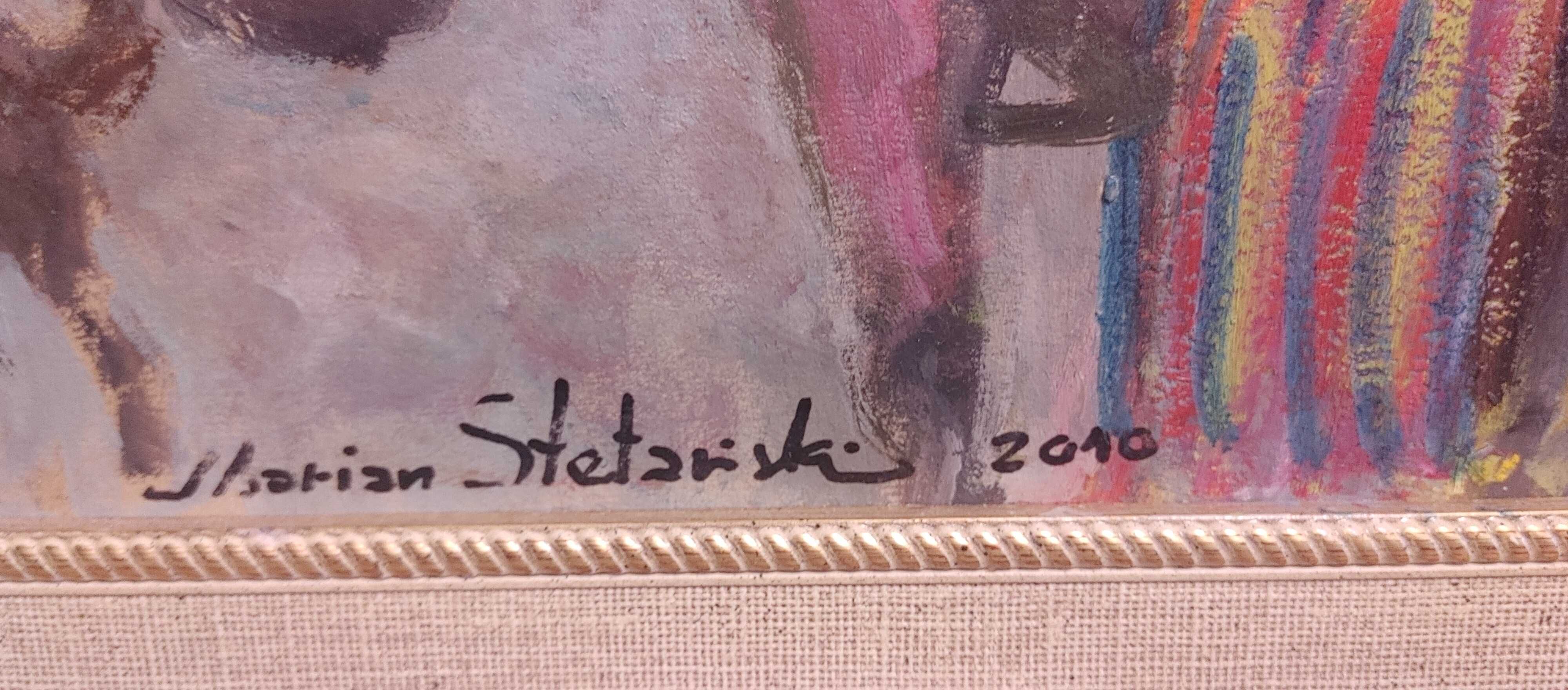 Obraz olejny sygnowany Marian Stefański